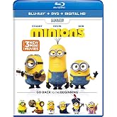 Minions (Blu-ray + DVD + Digital)