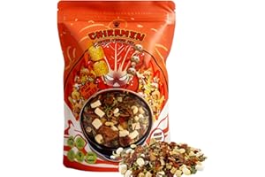 CHIRAMEN Kimchi Veggie Mix Dried Ramen Toppings, Kimchi, Mushrooms, Sweet Pepper, Tofu, Cabbage, Chives, Corn, Perfect for Cup Noodles and Dehydrated Vegetables Soup