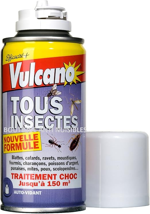 RCI 2000 Fogger Aérosol One Shot Anti Puces Et Punaises De Lit 150 Ml - Mondial Hygiène