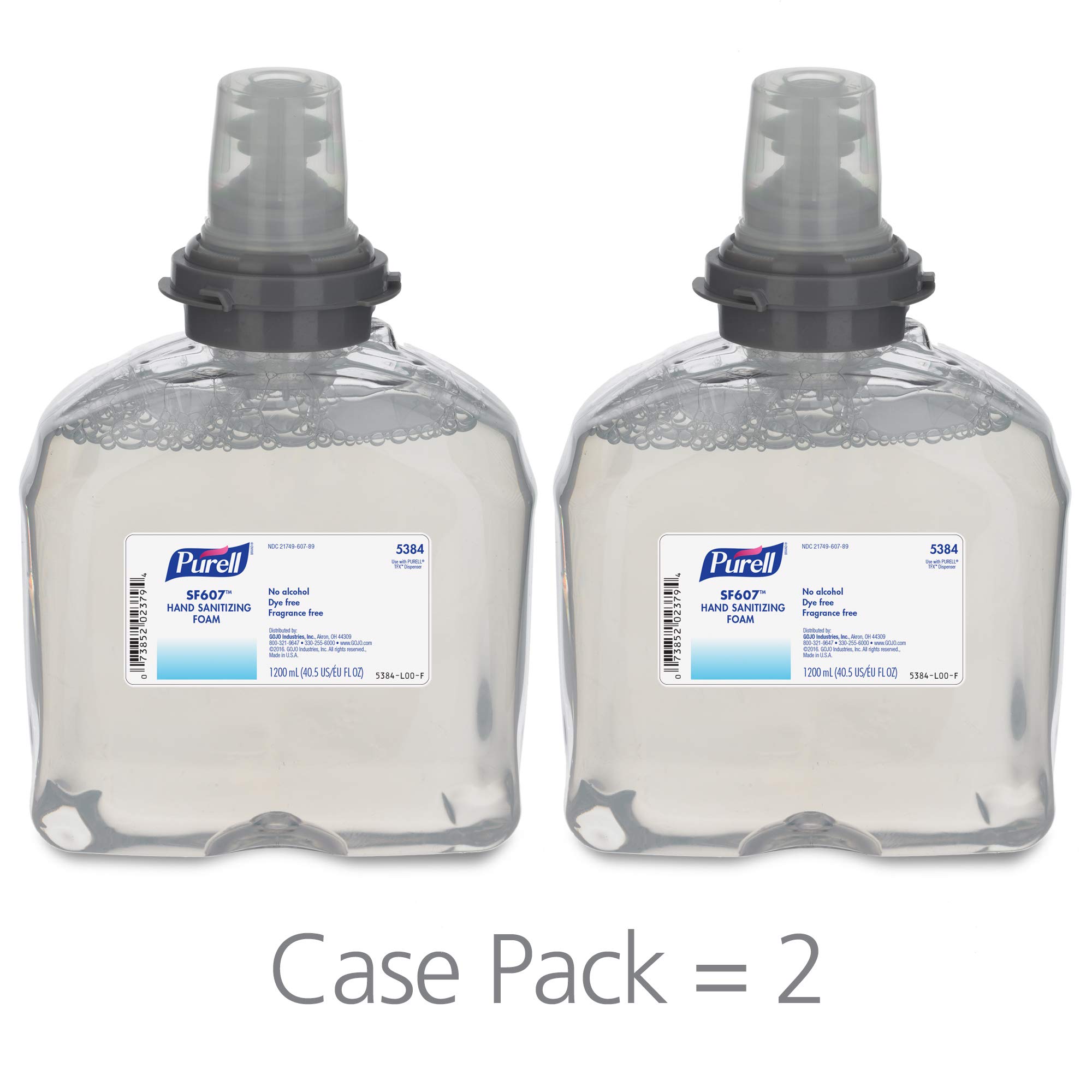 Buy PURELL TFX SF607 Hand Sanitizer Foam Refill, Fragrance Free, 1200