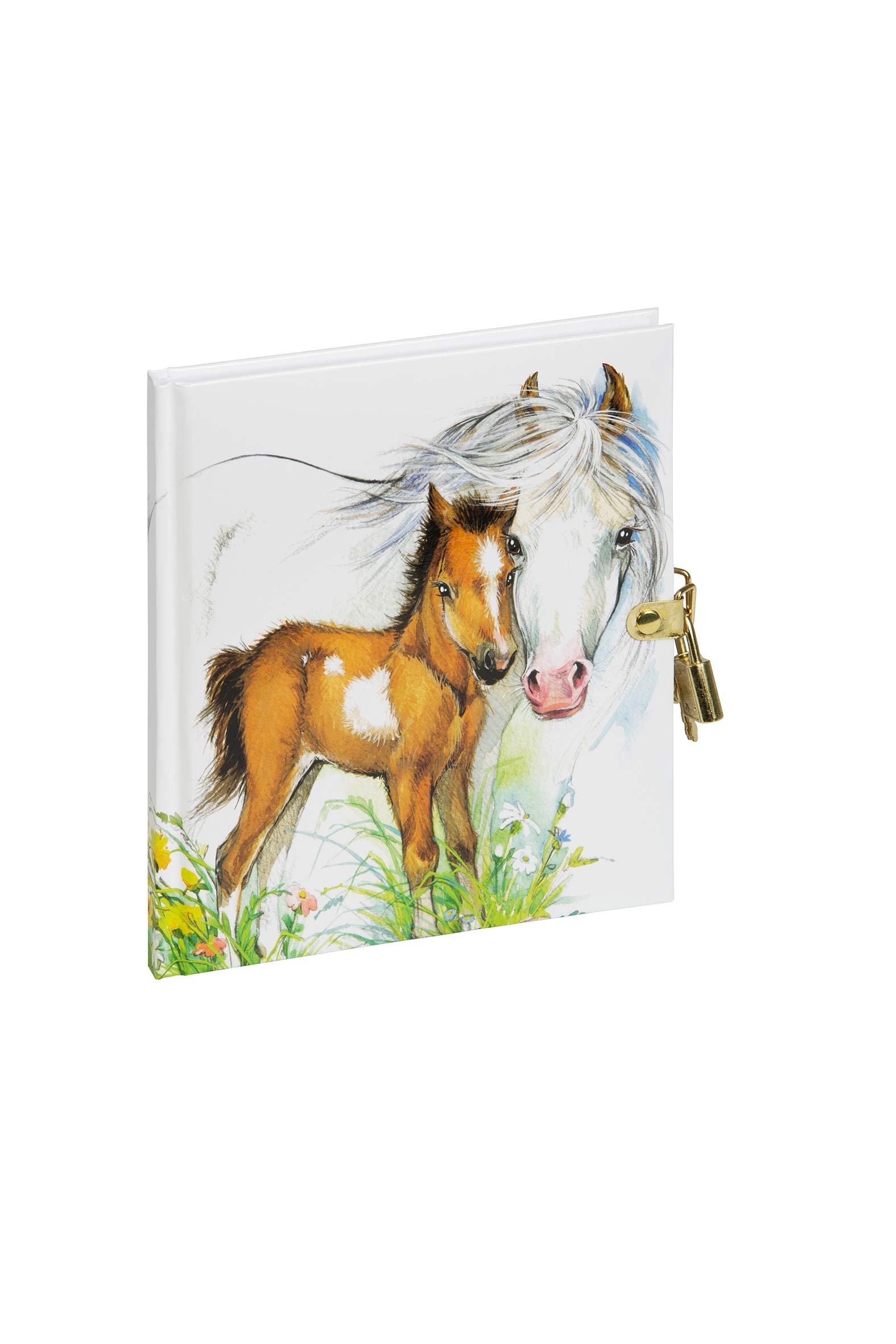 Pagna Sweet Foal Diary 128 Sheets with Lock