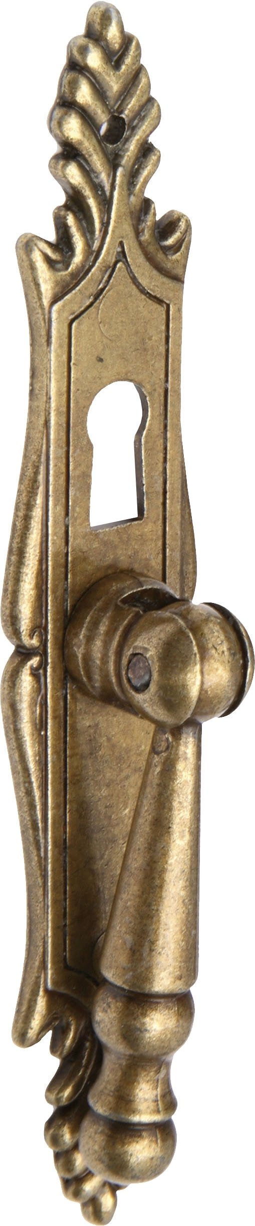 IMEX EL ZORRO B-78020 Pendulum Handle (Plate 25 x 125 mm) with Keyhole