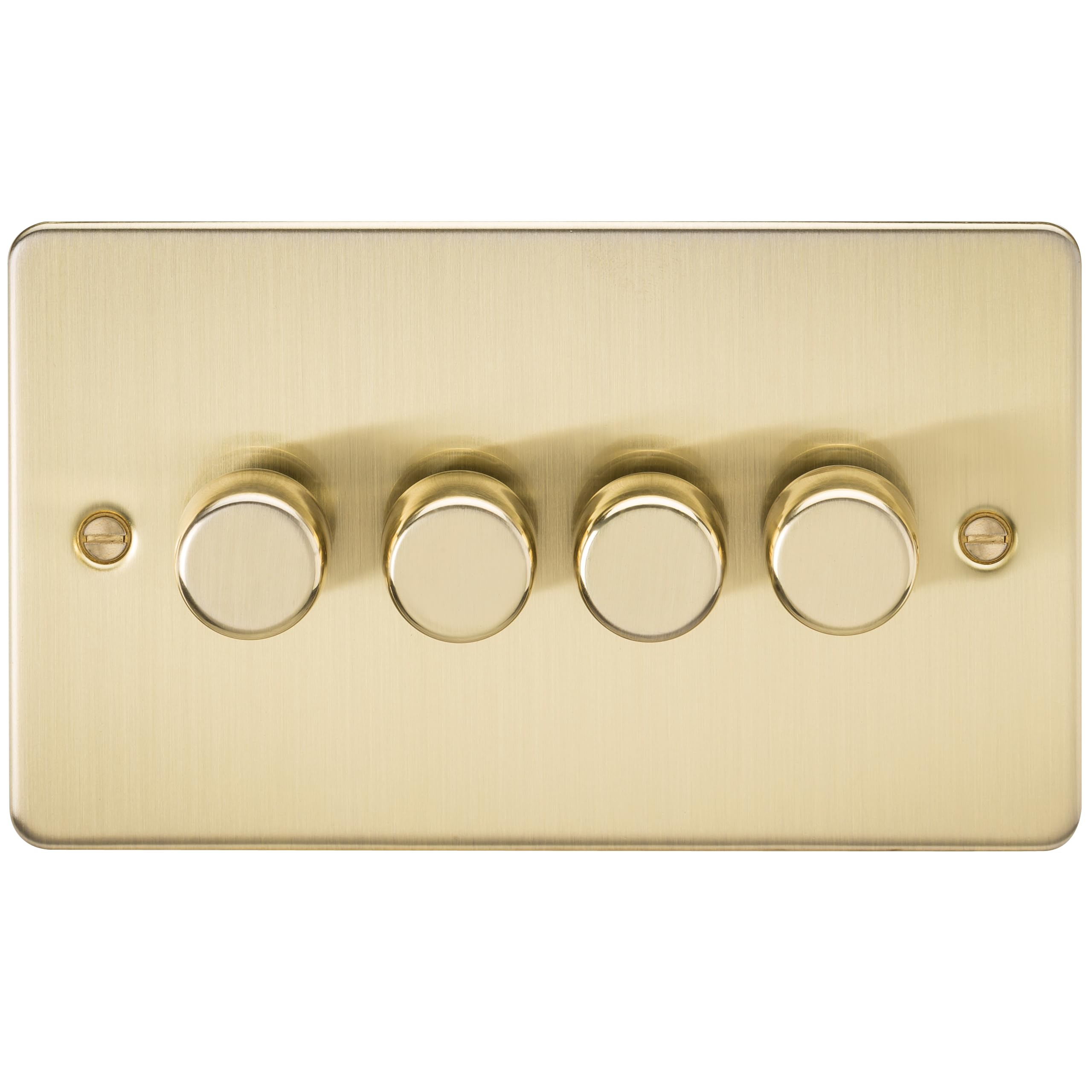 4G 2-way 10-200W (5-150W LED) Intelligent dimmer - Brushed Brass