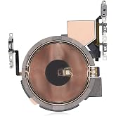 VicRole Wireless Charger Power On/Off Volume Button for iPhone 14 Pro Max | Restores Power &amp; Volume Function. NFC Chip &amp; Wireless Charging. Metal Bracket Included. Fits A2651/A2893/A2894/A2895/A2896
