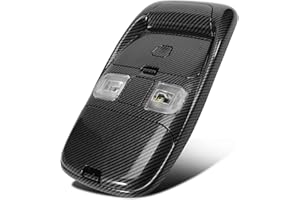 BDTKylin Overhead Console Reading Light Assembly Fit for Ram 1500 2500 3500 1998-2002 Cab Interior Ceiling Dome Reading Map Lights Lamp Replaces SN96TL2AA 5013618AA Carbon Fibre