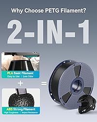 ​​SUNLU PETG Filament 1.75mm,Strong 3D Printer