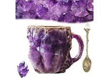 Mineral Crystal Coffee Mugs, Crystal Mugs for Coffee, Natural Mineral Crystal Coffee Mug, 2024 Multi-Colored Crystal Mineral 