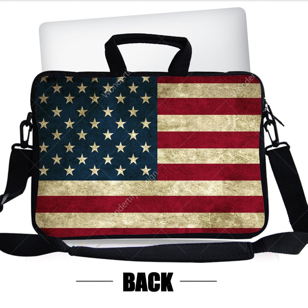 Wondertify 1515.6 Inch WaterResistant Neoprene Laptop Shoulder Bag