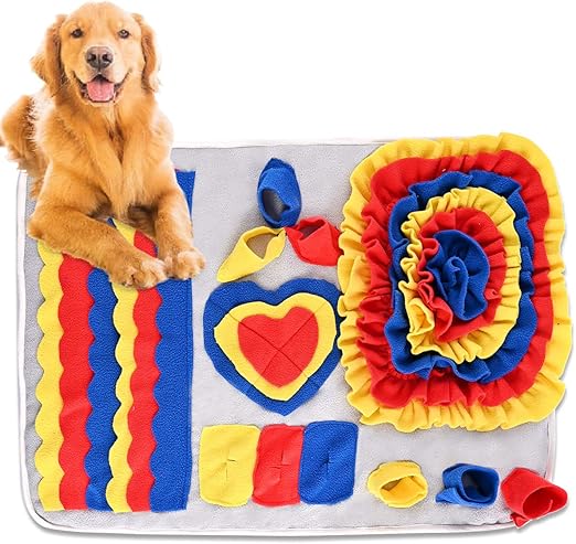 Nabance Schnüffelteppich Hunde Schnüffelrasen Hund Riechen Trainieren