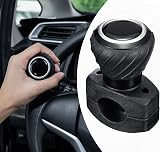 Spurtar Steering Wheel Knob Universal Car Wheel Aid Spinner Black view 2