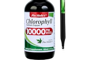 FITO MEDIC'S Lab | Liquid Chlorophyll | Chlorophyll Liquid Drops | 50 mg 200:1 Ratio Extract per Serving.