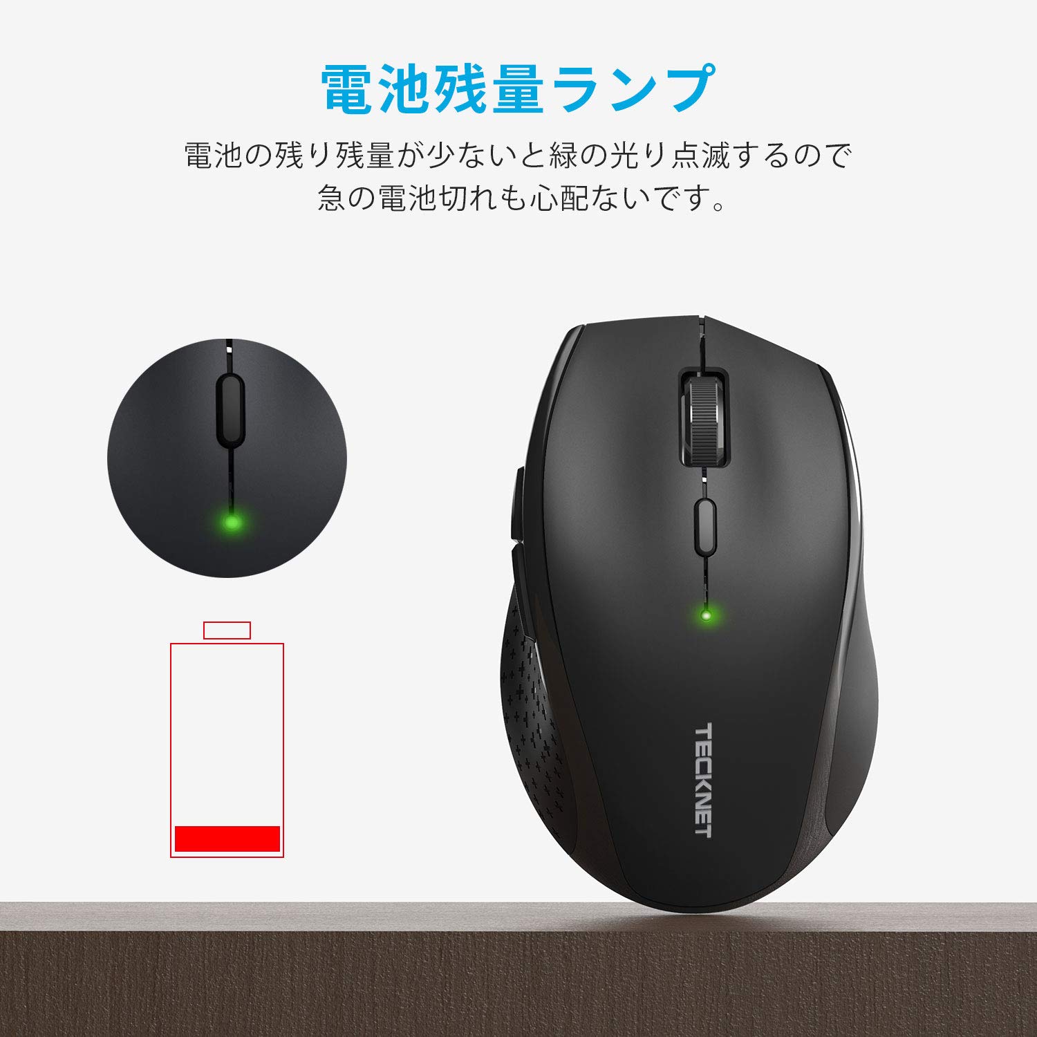 Mua Tecknet Classic M002 Wireless Mouse 6 Button Wireless Optical 00 Dpi 3 Level Adjustment 18 Months Battery Operation Blk Tren Amazon Nhật Chinh Hang 21 Fado