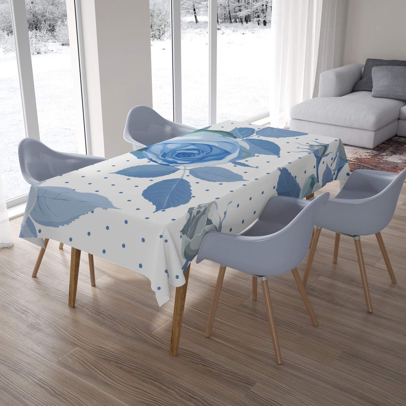 Bonamaison Kitchen Decoration, Tablecloth, 140cm x 200cm - Designed and Manufactured in Turkey