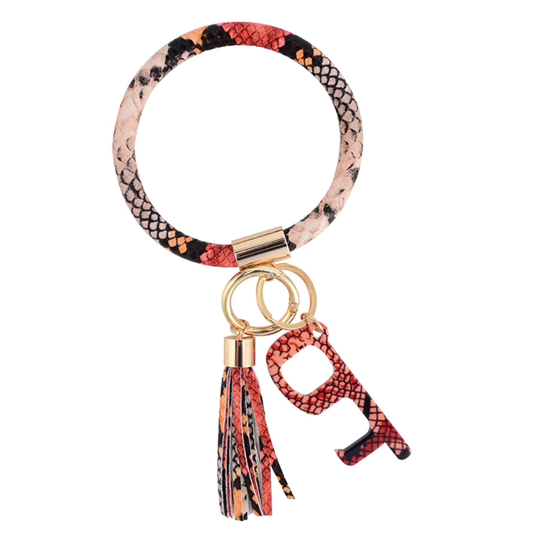 Coolcos Large Circle Bangle Keychain Touchless Door