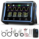 Upgraded 2C53P 50MHz 2CH Oscilloscope Multimeter DDS Signal Generator | 250MS/s Sampling,4.3" Touchscreen,Automotive Oscilloscope,19999 Counts High Precision Multimeter,4000mAh Rechargeable Battery