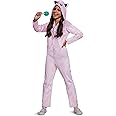 Jigglypuff Pokemon Kids Costume, Official Pokemon Hooded Jumpsuit with Microphone