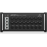 Behringer SD16 I/O Stage Box with 16 Remote-Controllable Midas Preamps, 8 Outputs, AES50 Networking and ULTRANET Personal Monitoring Hub