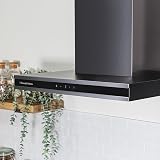 Russell Hobbs Midnight Collection 60cm T-Shaped Chimney Cooker Hood Dark Steel view 7
