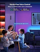 Phopollo Smart WiFi LED Strip Light 30m RGB Bluetooth Alexa Google Home view 3