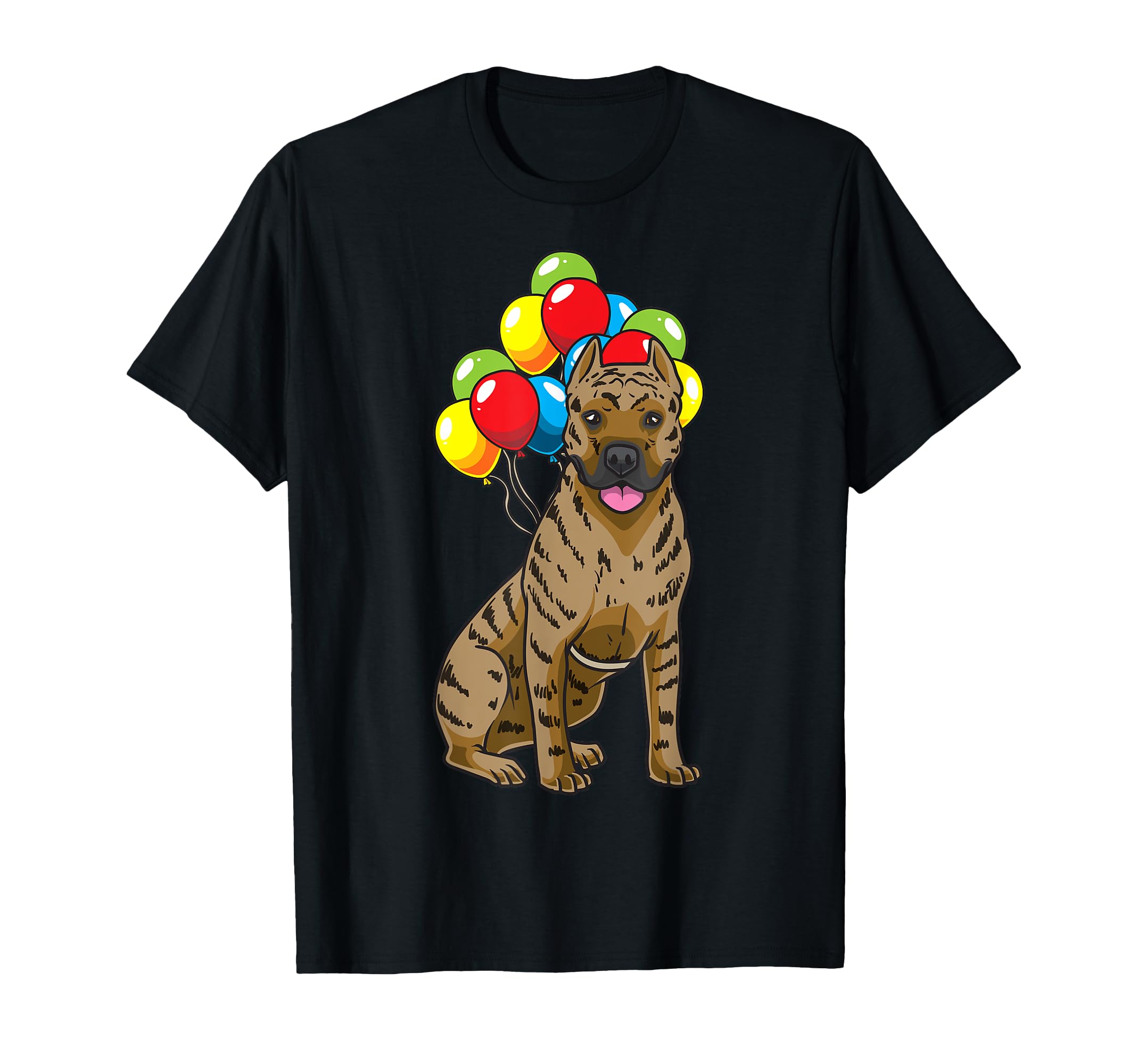 Presa Canario Dog With Ballons T-Shirt