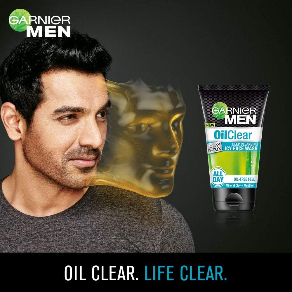 garnier oil face wash