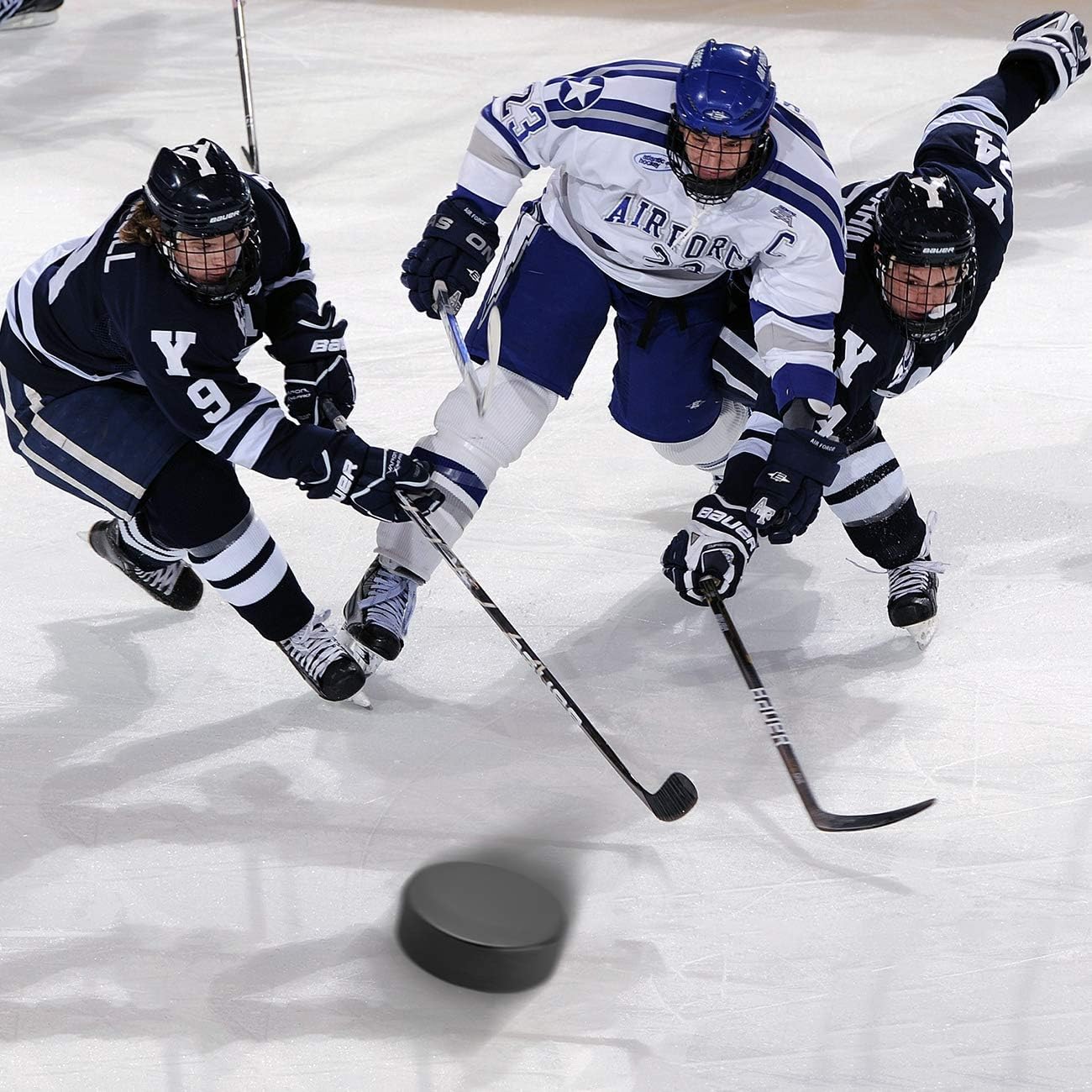 Overmont Ice Hockey Pucks Practice Hockey Pucks Sports Fan Hockey Pucks Ice Hockey Balls 18PCS : Sports & Outdoors