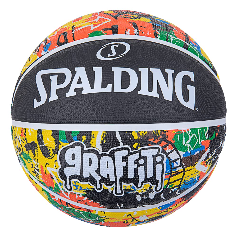 Spalding United Sports Unisex - Adult Graffiti Sz7 Ball, Rainbow, 7 (EU)
