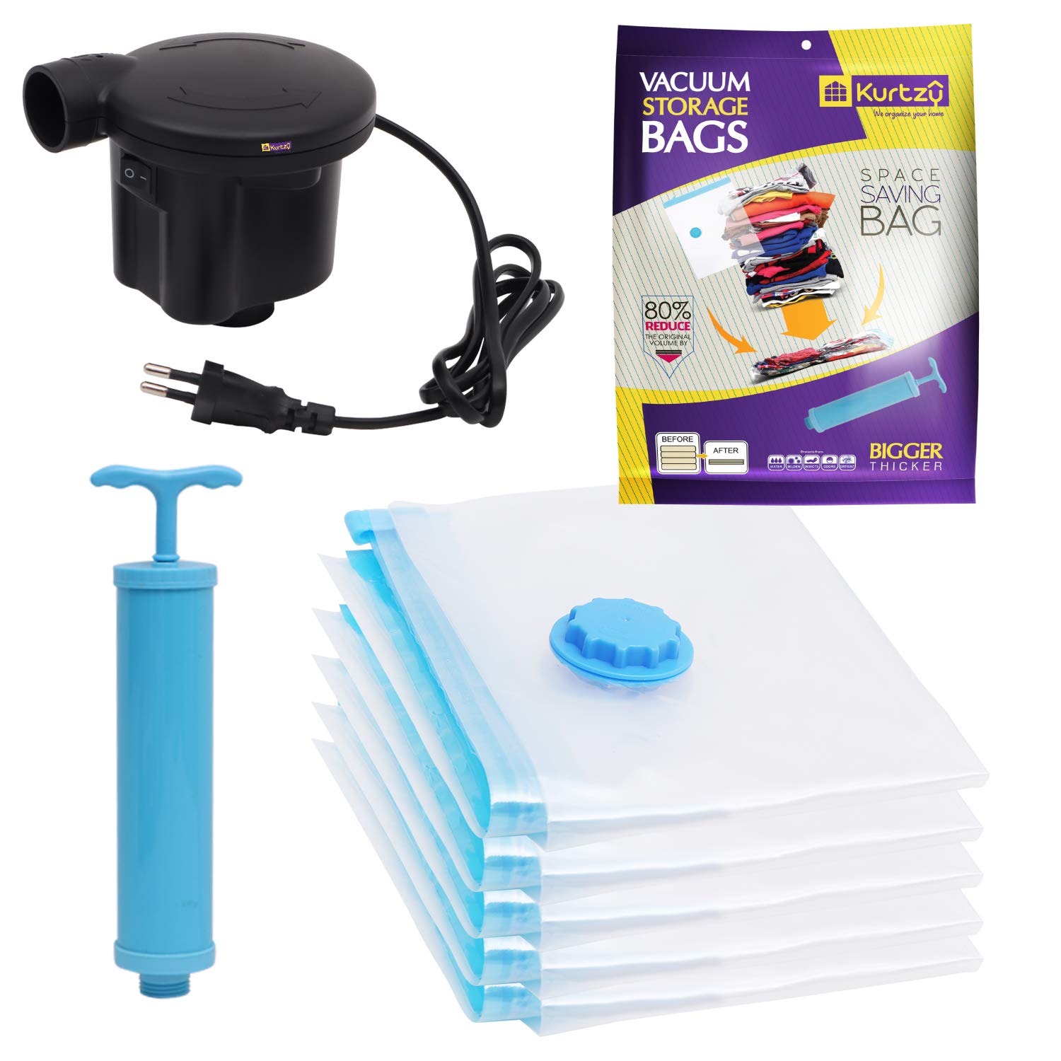 Reusable vacuum seal bags for clothes Clearance