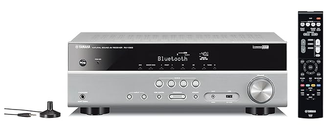 Yamaha RX-V383 AV-Receiver mit Bluetooth Titan