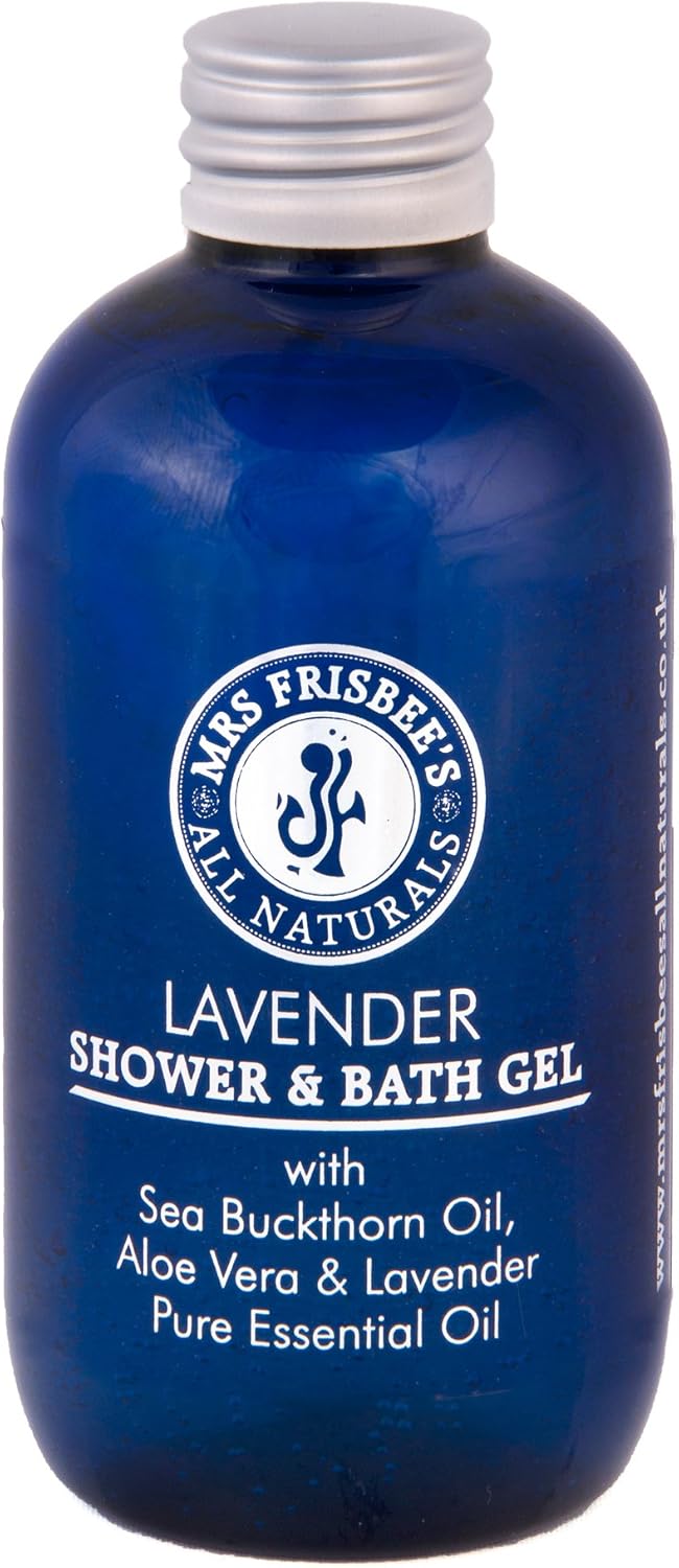 Lavender Shower & Bath Gel, made with Lavender Pure Essential Oil, Aloe Vera