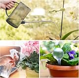 Jardineer Plant Watering Can Indoor 1L Long Spout Spray Bottle Globe Grey view 2