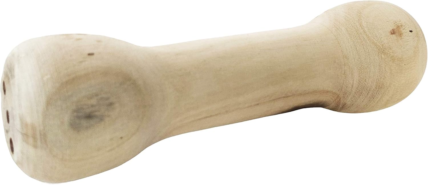 Buy KSK Wooden Bone Chew Toy for Dogs by 100 Natural Solid Wood Dog