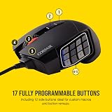 Corsair Scimitar RGB Elite MOBA MMO Gaming Mouse 18000 DPI Optical view 4