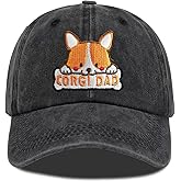 Corgi Gifts for Corgi Lovers, Embroidered Corgi Hat for Women Men