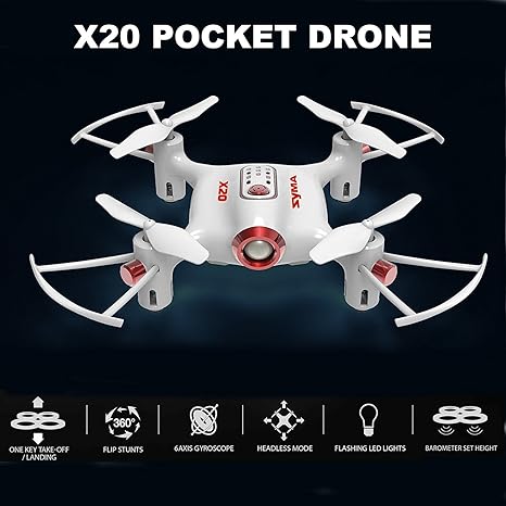 syma x20 mini pocket drone