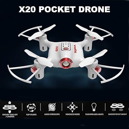 drone pocket aircraft x20