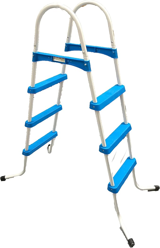 Happy Hot Tubs Swimming Pool Ladder Steps for Up to 42'' Pool Walls Inflatable Fast Set Amazon
