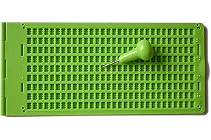CIRBIC Braille Slate with Metal tip Stylus – 9 Lines x 30 Cells (9 Lines by 30 Cells)