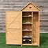 Mini Wooden Store Small Outside Storage Unit with Shiplap 