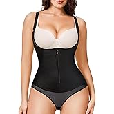 YERKOAD Women Shapewear Bodysuit Latex Waist Trainer Full Body Shaper Tummy Control Fajas Colombianas Zipper Open Bust Corset
