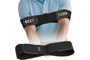 FODESAN Adjustable Golf Swing Trainer Arm Band – 2025 Innovative Training Aid – Golf Gift for Golfers with Strong Restraining Power to Fix Chicken Wing Fast, Keep Arms Connected & Improve Swing Path