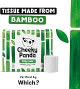 The Cheeky Panda Bamboo Toilet Rolls 24 Pack 3 Ply Plastic Free Packaging view 7