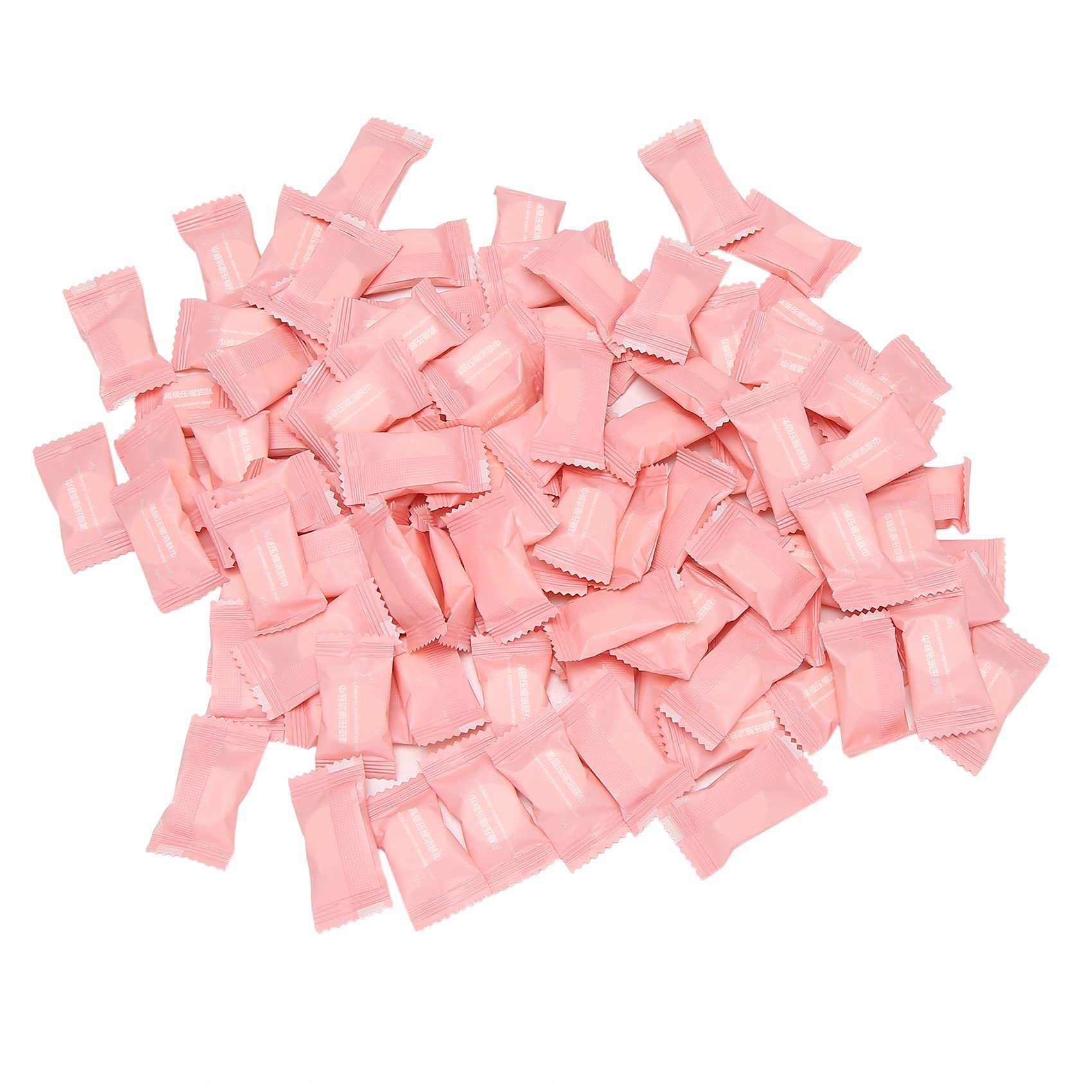 Dciustfhe 100 Pcs Compressed Towels Portable Disposable Compressed Cotton Coin Tissue Towel for Travel, Camping, Hiking