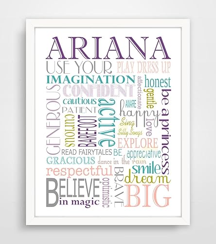 personalized kids wall art