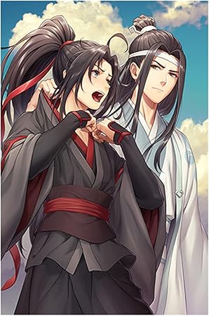 Amazon Co Jp 魔道祖師 アニメ木製ジグソーパズル 藍忘機 魏無羨 金凌 江澄 金光瑤 温宁 二つのサイズ 300ピース 380 260mm 500ピース 5 380mm 文房具 オフィス用品