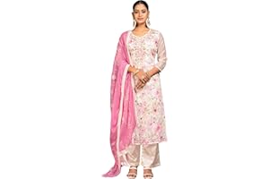 Ready to Wear Indian Traditonal Designer Salwar Suit with Dupatta for Women (3 Piece Suit)