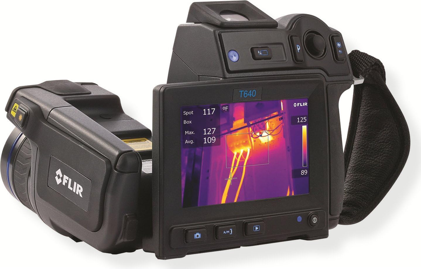 Amazon Com Flir 55903 0922 Model T600 15 Infrared Thermal Imaging Camera With 4 3 Inch Lcd Touchscreen And 15 Degrees Field Of View Home Kitchen