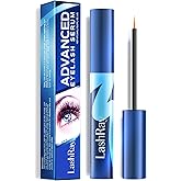 Advanced Lash Serum for Eyelash Growth: LashRay Renewing Eyelash Serum, Peptide-Infused Lash Enhancing Treatment to Grow Longer Thicker Natural Lashes for Women, 0.1 oz