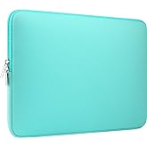 CCPK Laptop Sleeve Case for MacBook Pro 14 inch Mac Air 13 inch M4 M3 M2 M1 Compatible with Hp Lenovo Dell ASUS Computer Laptop Sleeve Bag Protective Carrying Case Cover 13-14 inch Accessories, Mint