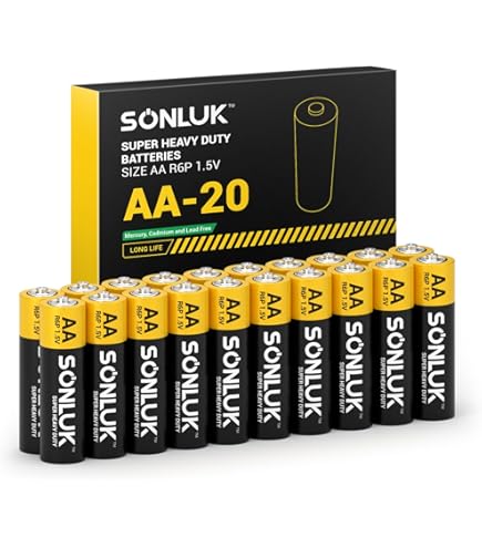 Amazon.com: Panasonic 5734 16PC AA Batteries Super Heavy Duty
